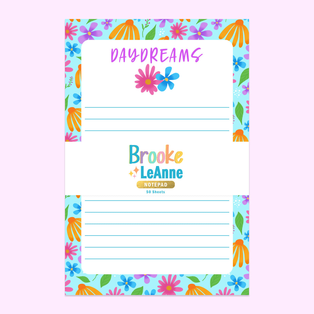 Flower Notepad Stationery