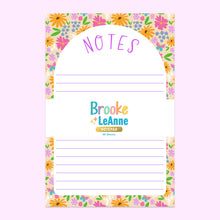 Load image into Gallery viewer, Flower Notepad Stationery
