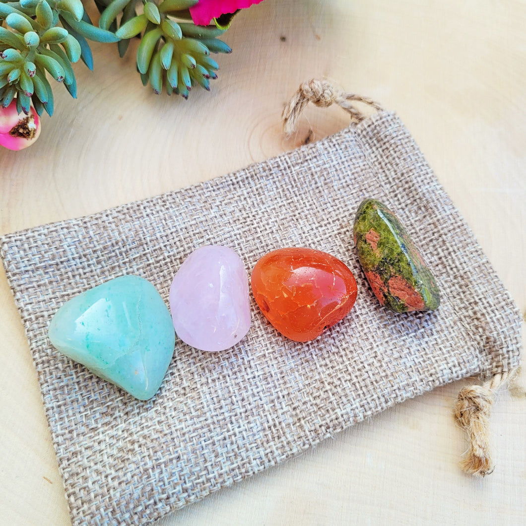 Love and Relationship Crystal Kit Set